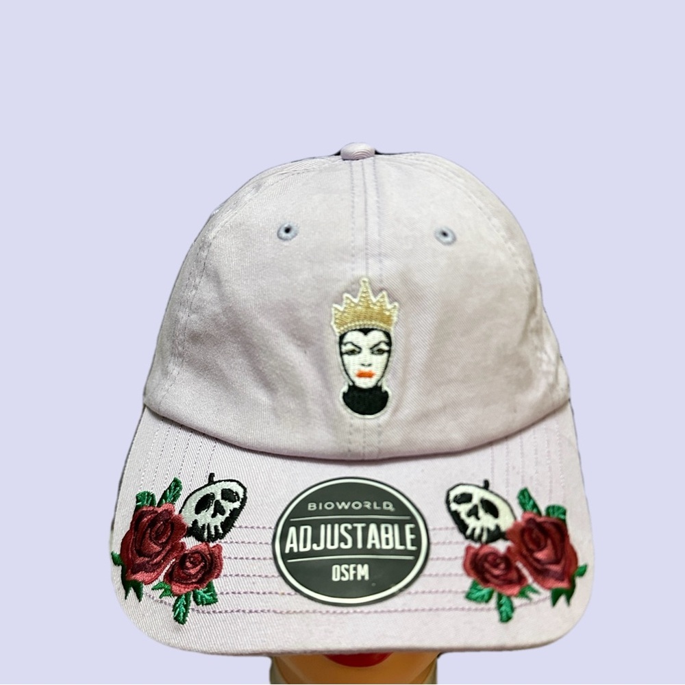 Disney Pink Evil Queen Embroidered Hat